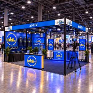 abiliTV Studio Booth Mockup photo